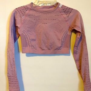 Never worn GymShark workout cropped top